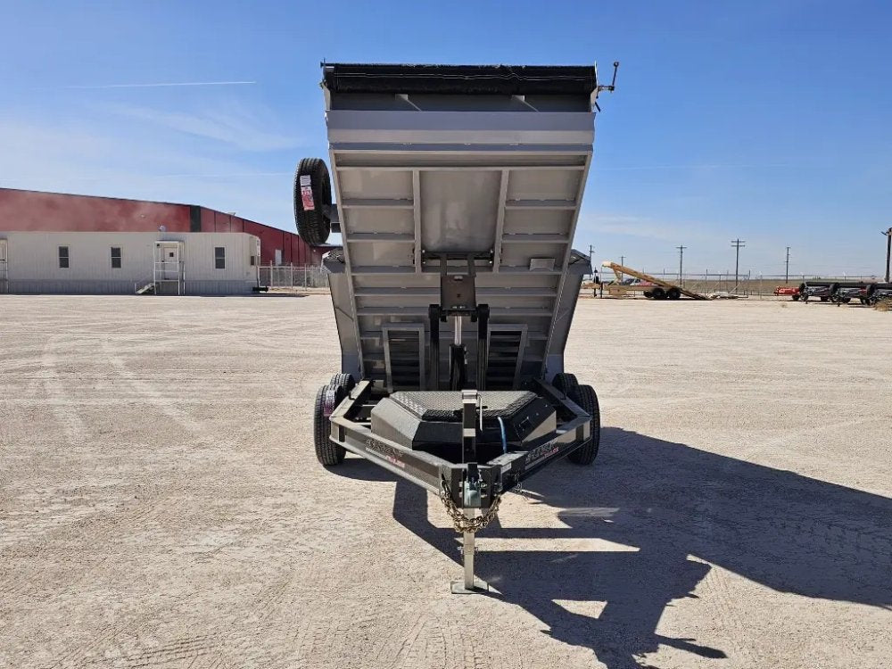 12' Horizon HZ6 Bumper Pull Dump Trailer 24" Side Walls - (2) 5.2K Axles 15158