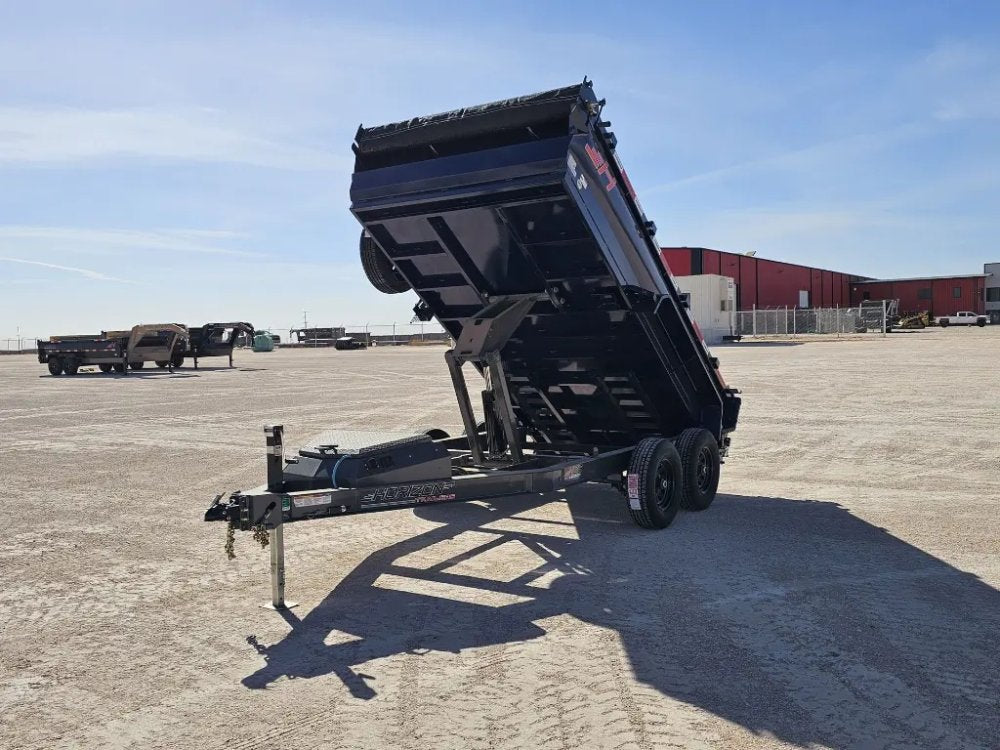 12' Horizon HZ6 Bumper Pull Dump Trailer 24" Side Walls - (2) 5.2K Axles 15942