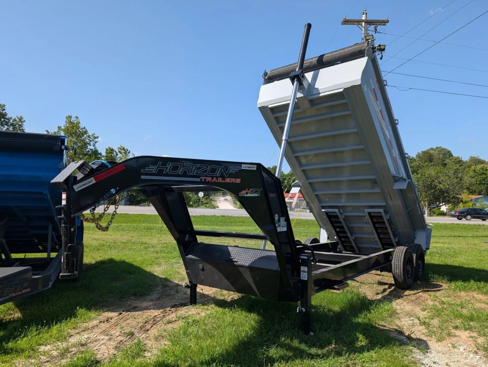 Horizon HZX 16' Gooseneck Dump Trailer 10K 11575