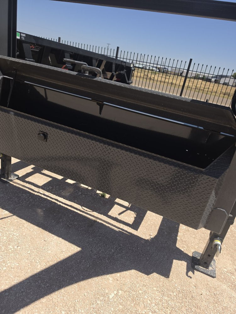 16' Horizon RDZ Gooseneck Roll Off Base Trailer - (2) 7K Axles 018879