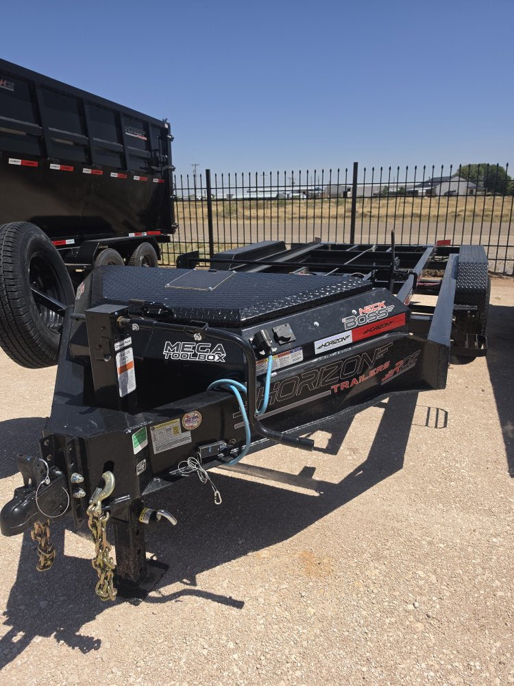 14' Horizon RDZ Bumper Pull Roll Off Base Trailer - (2) 7K Axles 017923