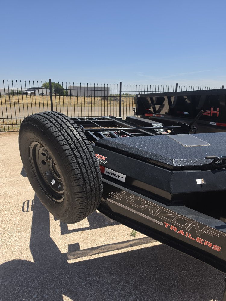 14' Horizon RDZ Bumper Pull Roll Off Base Trailer - (2) 7K Axles 017923
