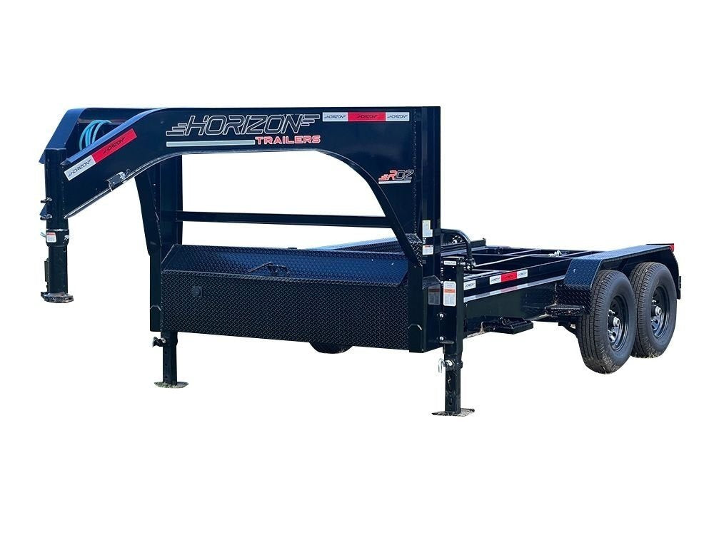14' Horizon RDZ Gooseneck Roll Off Base Trailer - (2) 7K Axles 016330