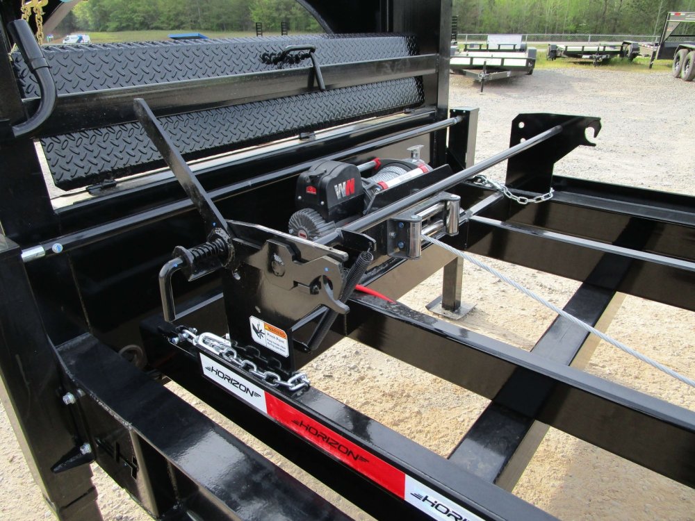 14' Horizon RDZ Gooseneck Roll Off Base Trailer - (2) 7K Axles 016330