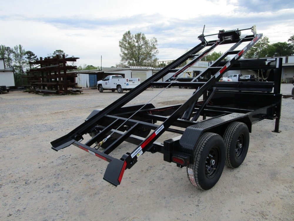 14' Horizon RDZ Gooseneck Roll Off Base Trailer - (2) 7K Axles 016330