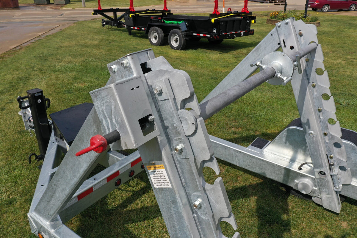 Behnke Single Axle Reel Trailers