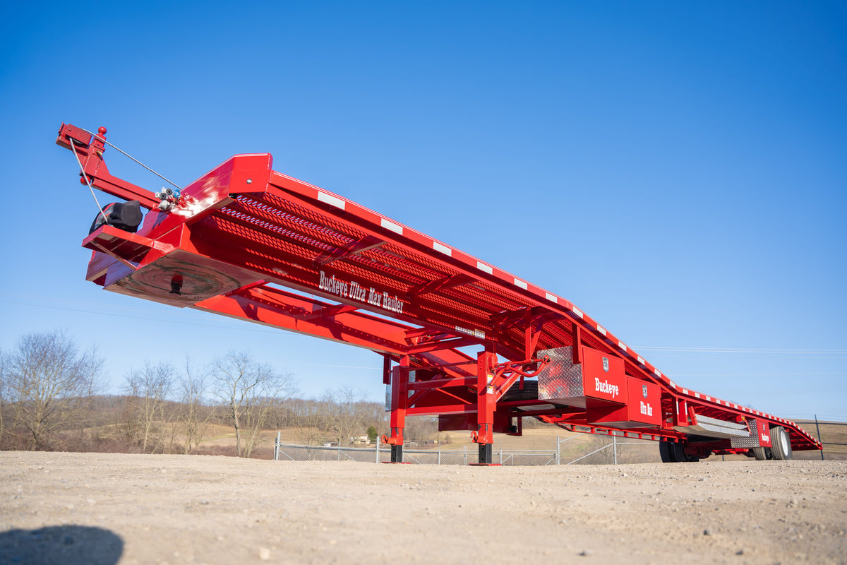 Buckeye Ultra Max 53' Air Ride Single Axle 4-Car Hauler