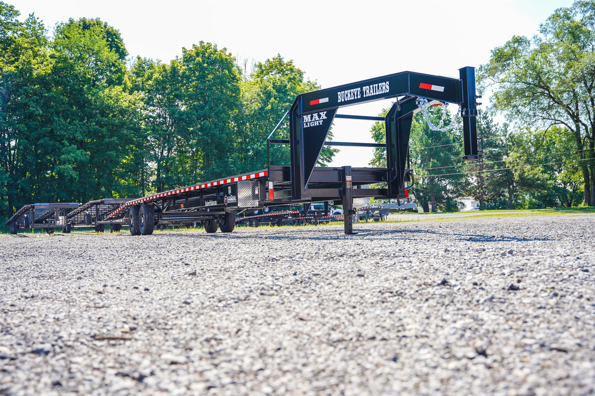 Buckeye Max Light 40' Gooseneck 2-Car Hauler