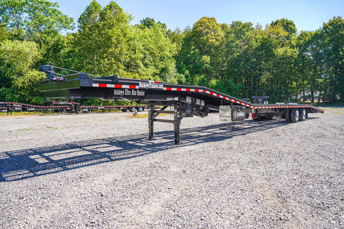 Buckeye Ultra Max SD 53' Air Ride Step Deck Car/RV Hauler