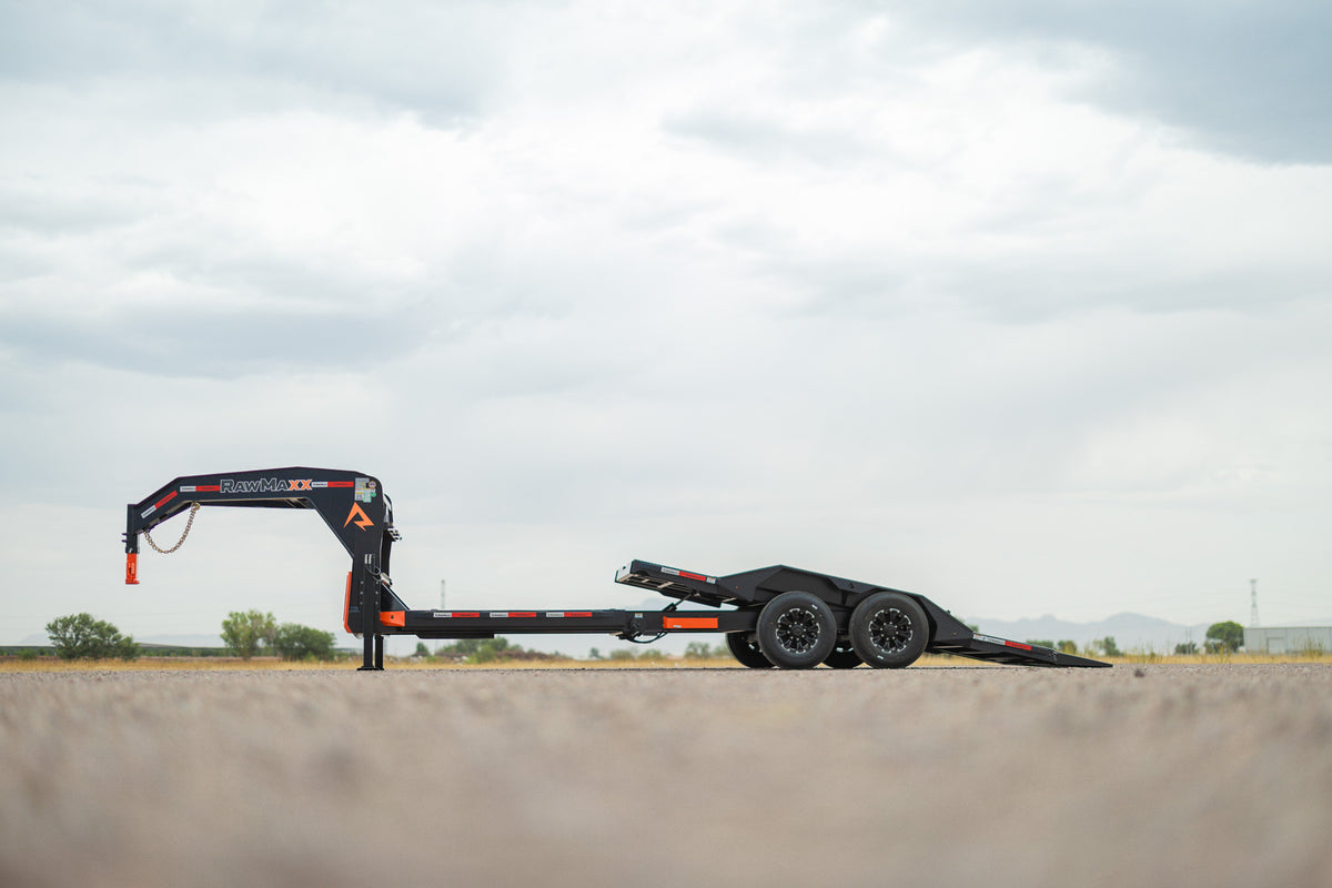 RawMaxx GTX Gooseneck Gravity Tilt Trailer