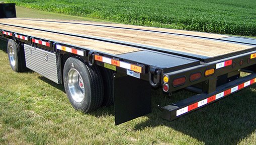 Behnke Low-Profile Over the Road Step-Deck Semi