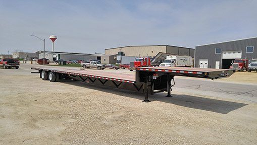 Behnke Low-Profile Over the Road Step-Deck Semi