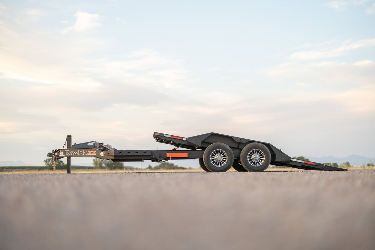 RawMaxx GTX Bumper Pull Gravity Tilt Trailer