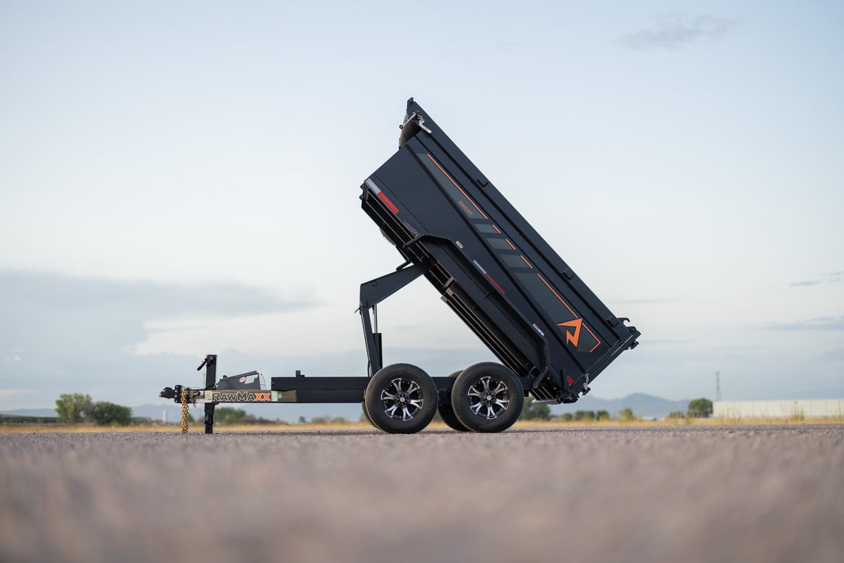 RawMaxx SDX Knight Bumper Pull 60in Small Dump