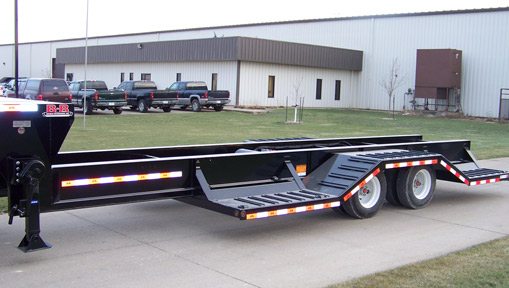 Behnke 60,000 lb. Semi-style Drive-over Sprayer Trailers