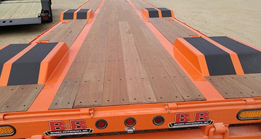 Behnke Super Low-Profile Over the Road Step-Deck Semi
