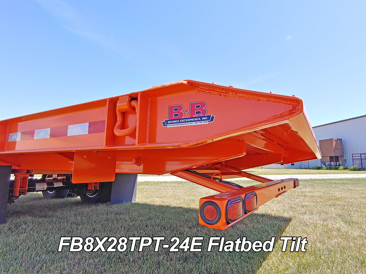 Behnke 24,000 lb. – 30,000 lb. Flatbed Tilts