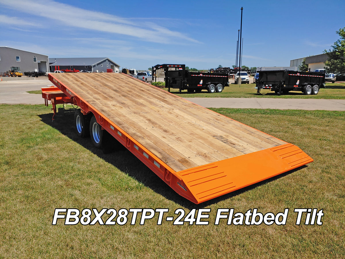 Behnke 24,000 lb. – 30,000 lb. Flatbed Tilts