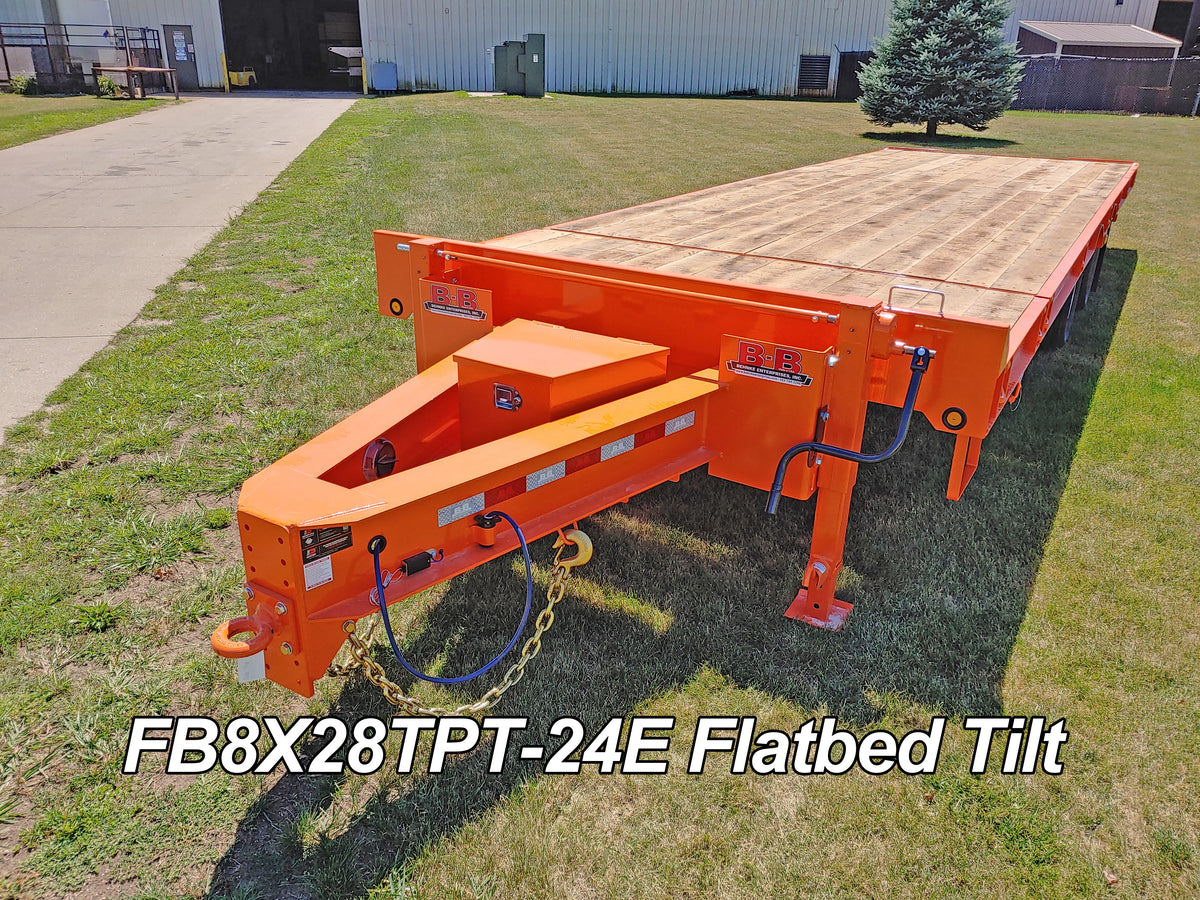 Behnke 24,000 lb. – 30,000 lb. Flatbed Tilts