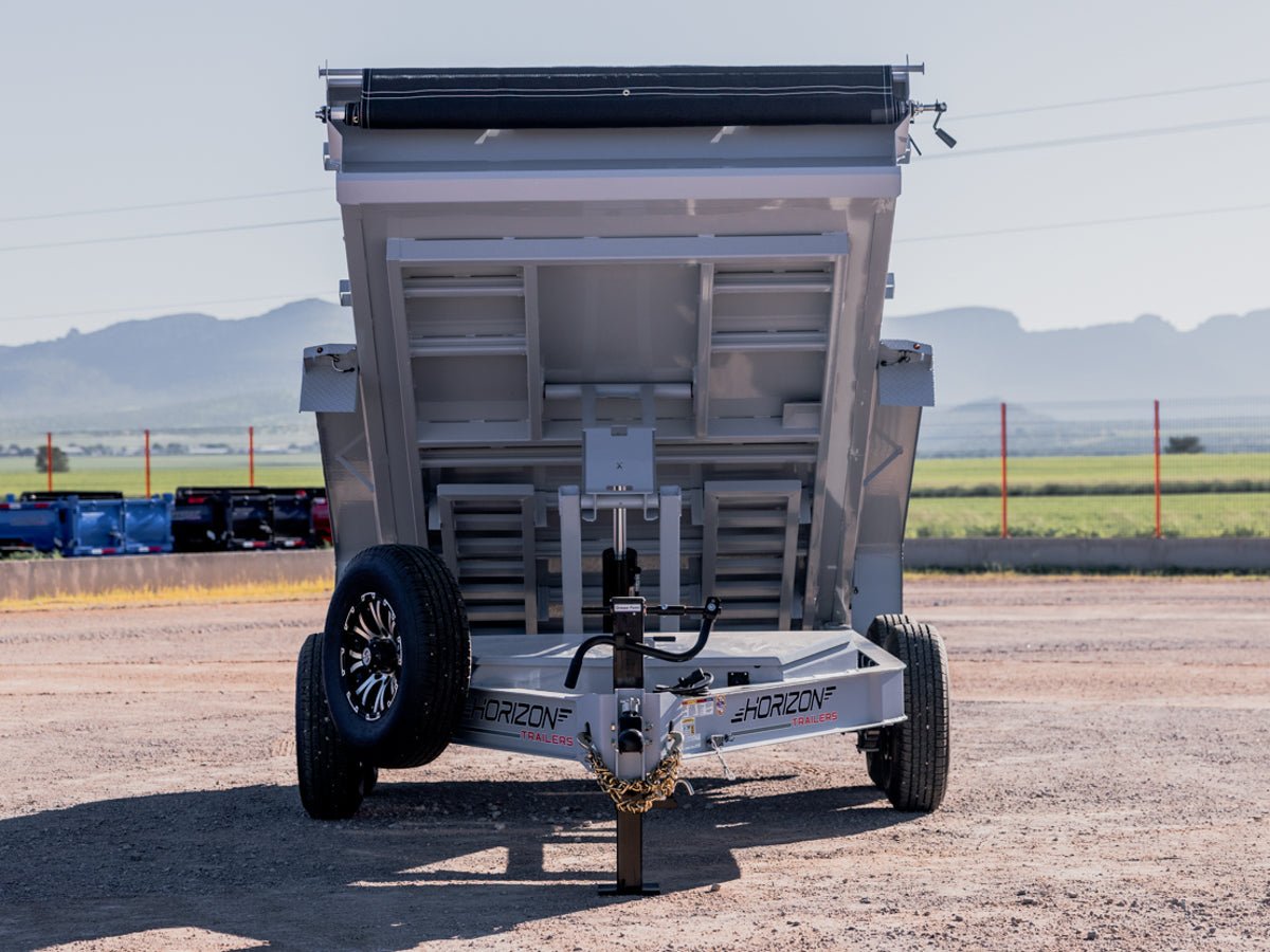 Horizon EZ7 Bumper Pull Economy Dump Trailer