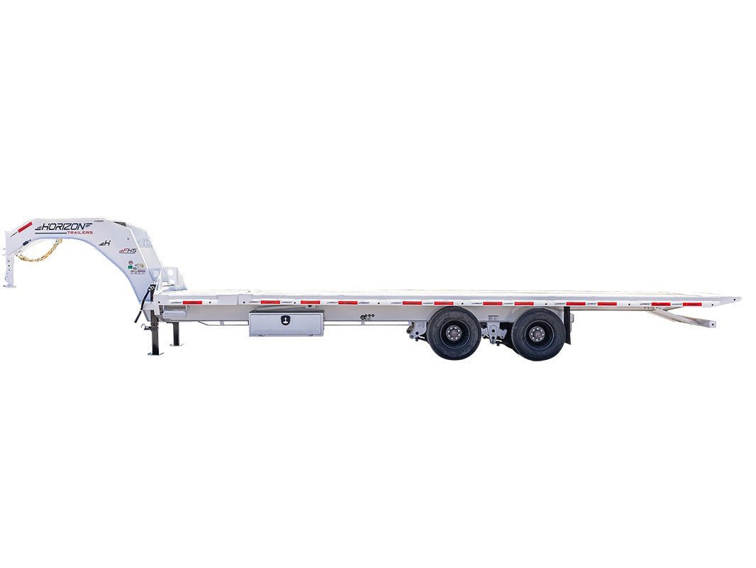 Horizon FHSSS Gooseneck Super Single Split Tilt Deckover Trailer