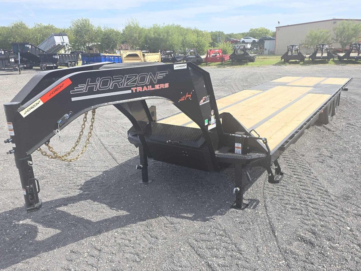 Horizon FYZ Gooseneck Hydraulic Dovetail Deckover Trailer