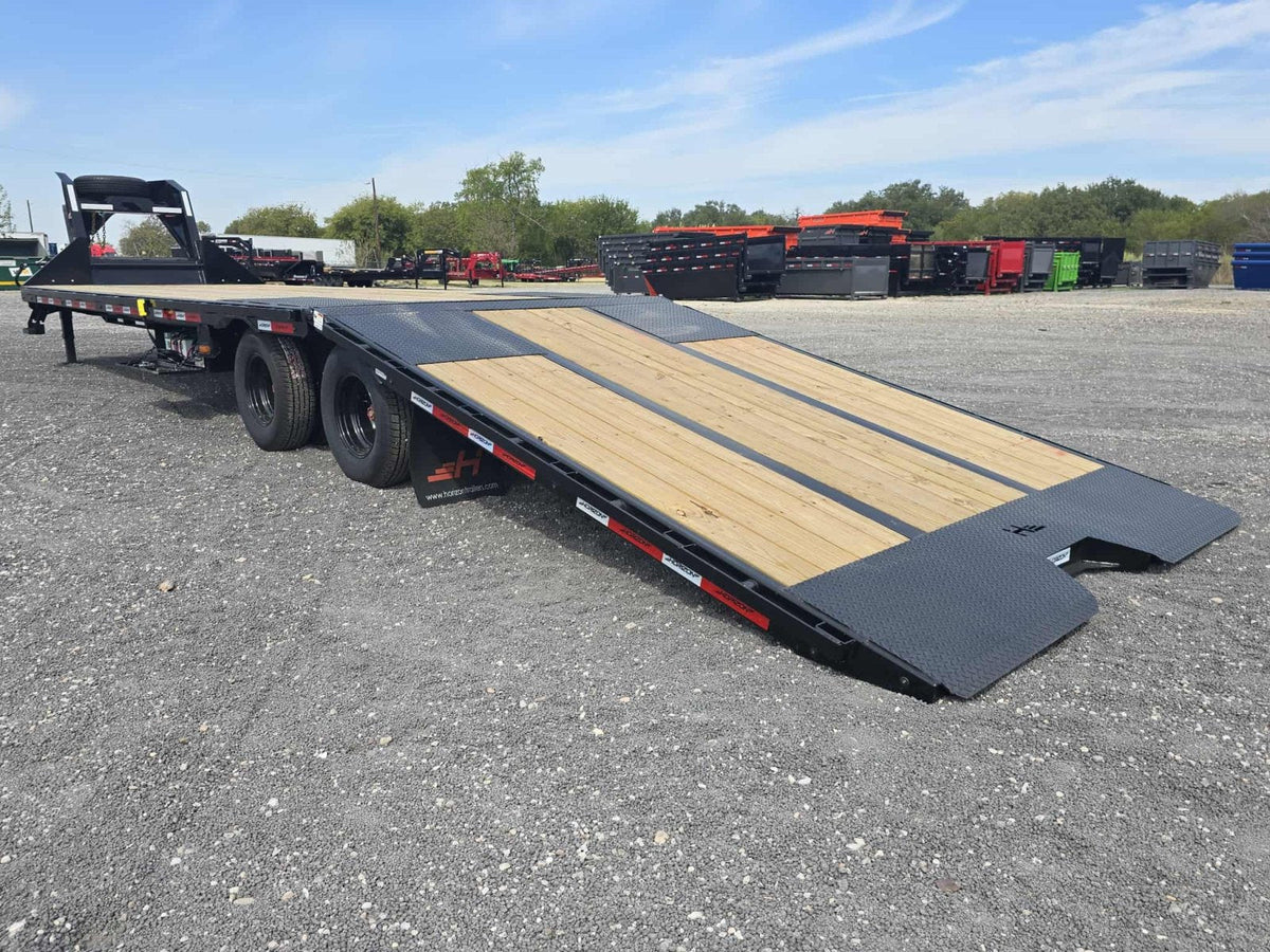 Horizon FYZ Gooseneck Hydraulic Dovetail Deckover Trailer