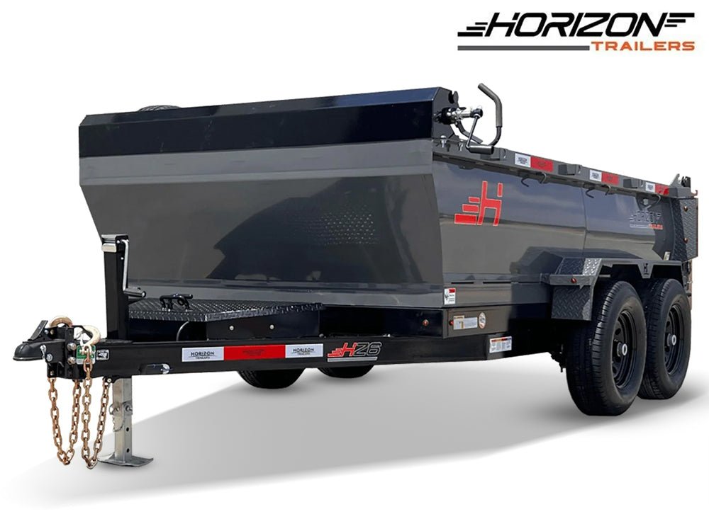 Horizon HZ6 Bumper Pull Dump Trailer