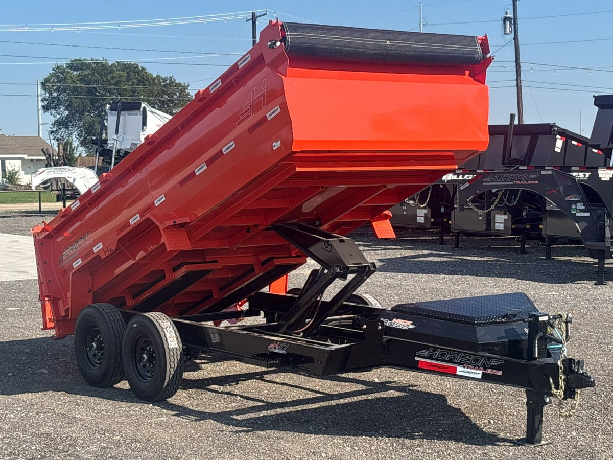 Horizon HZ7 Bumper Pull Dump Trailer