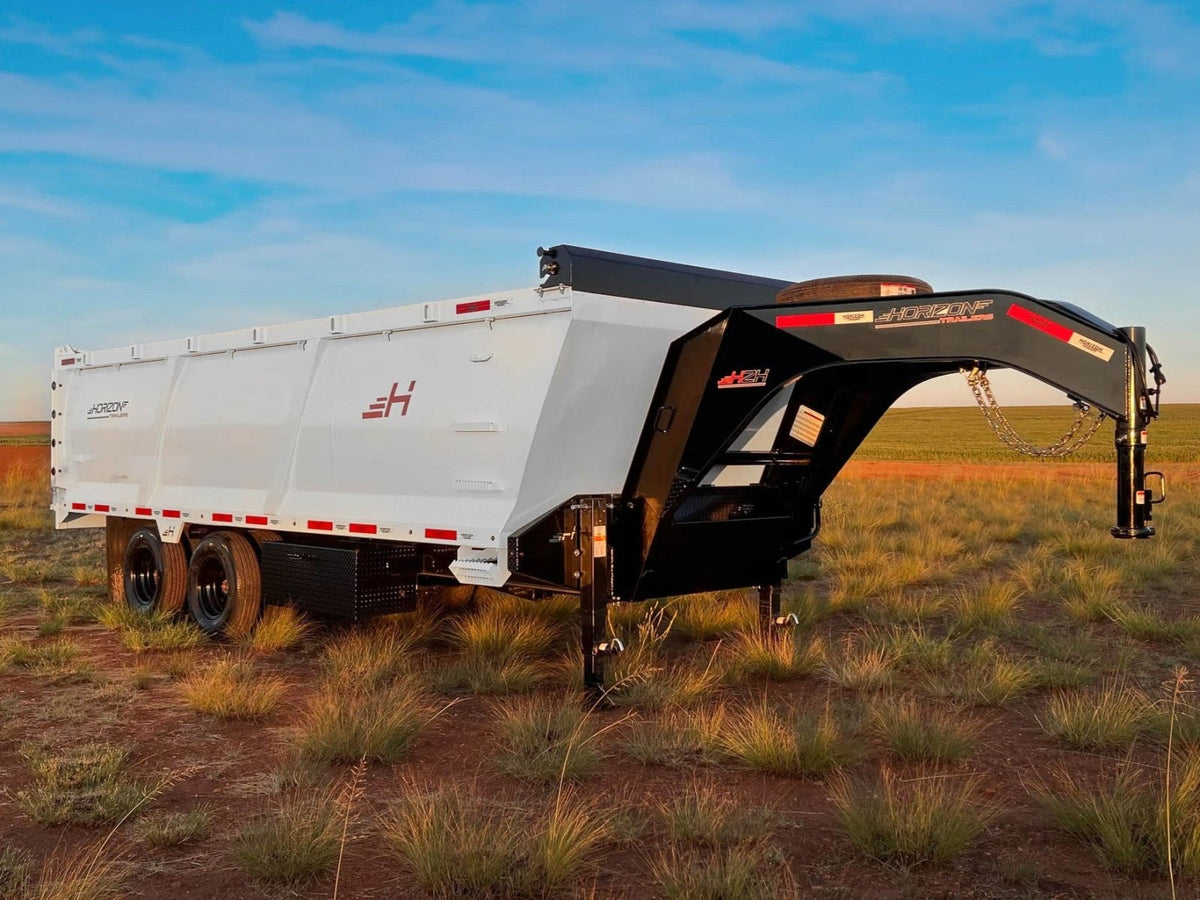Horizon HZH Gooseneck Heavy Duty Dump Trailer