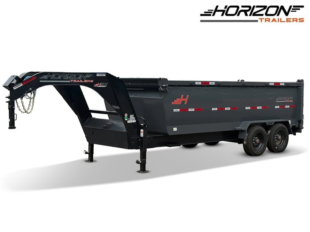 Horizon HZX Gooseneck 10K Axle Dump Trailer