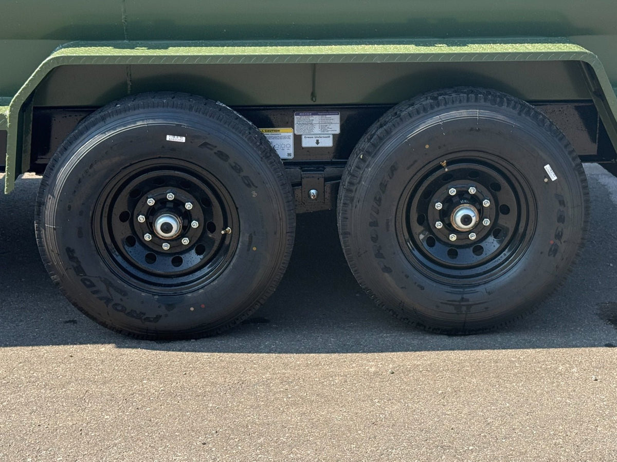Horizon LZ7 Bumper Pull Lightweight Dump Trailer