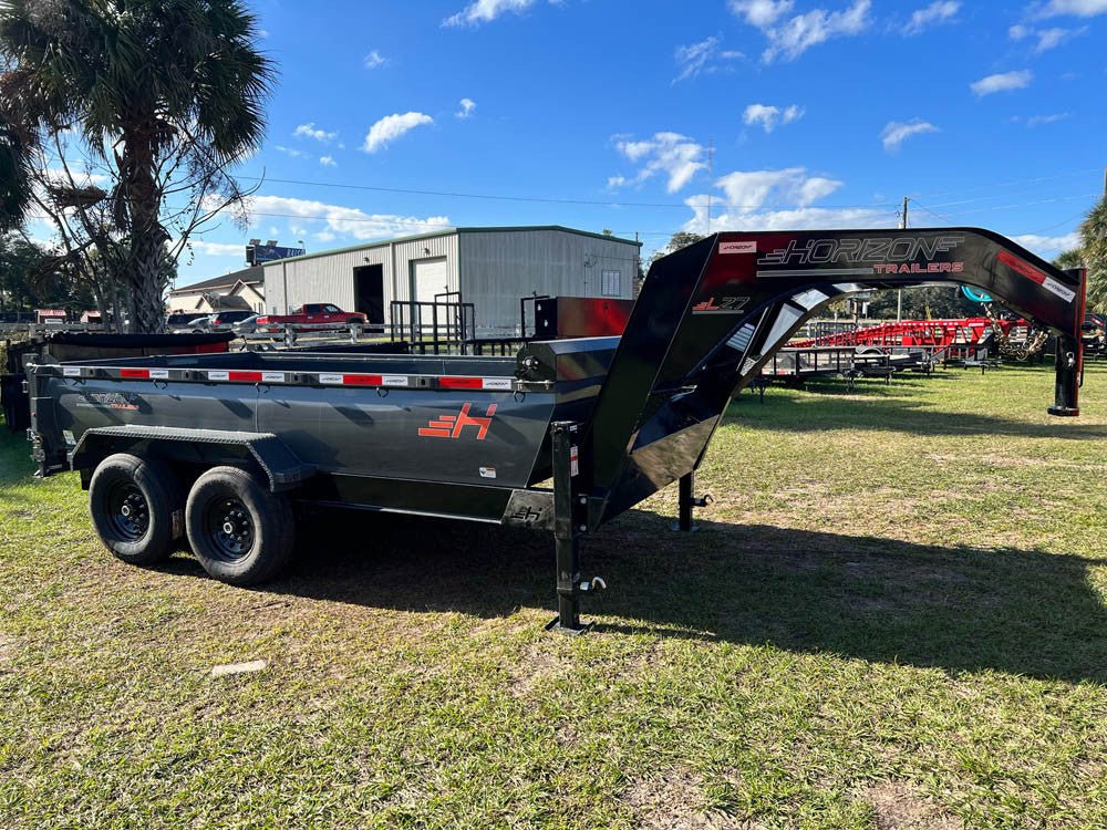 Horizon LZ7 Gooseneck Lightweight Dump Trailer