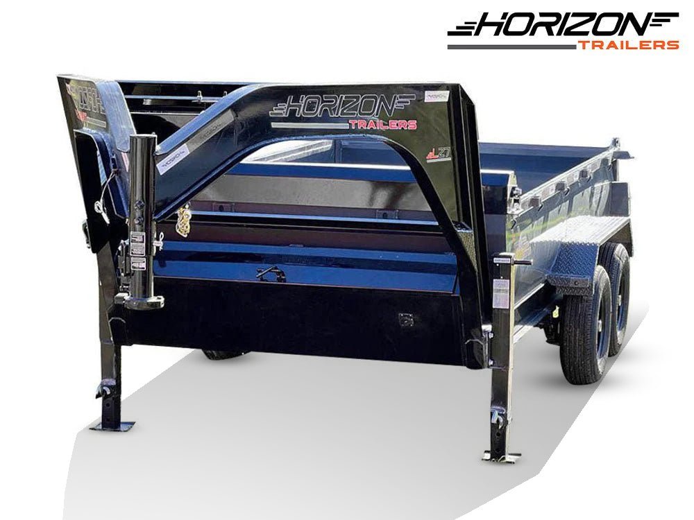 Horizon LZ7 Gooseneck Lightweight Dump Trailer