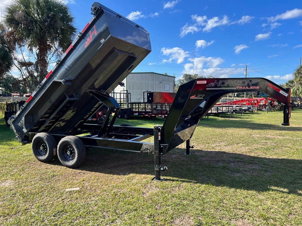 Horizon LZ7 Gooseneck Lightweight Dump Trailer