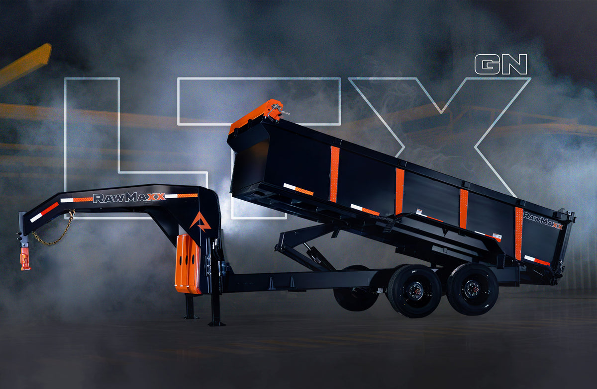 RawMaxx LTX Gooseneck 83in HD Low Pro Dump