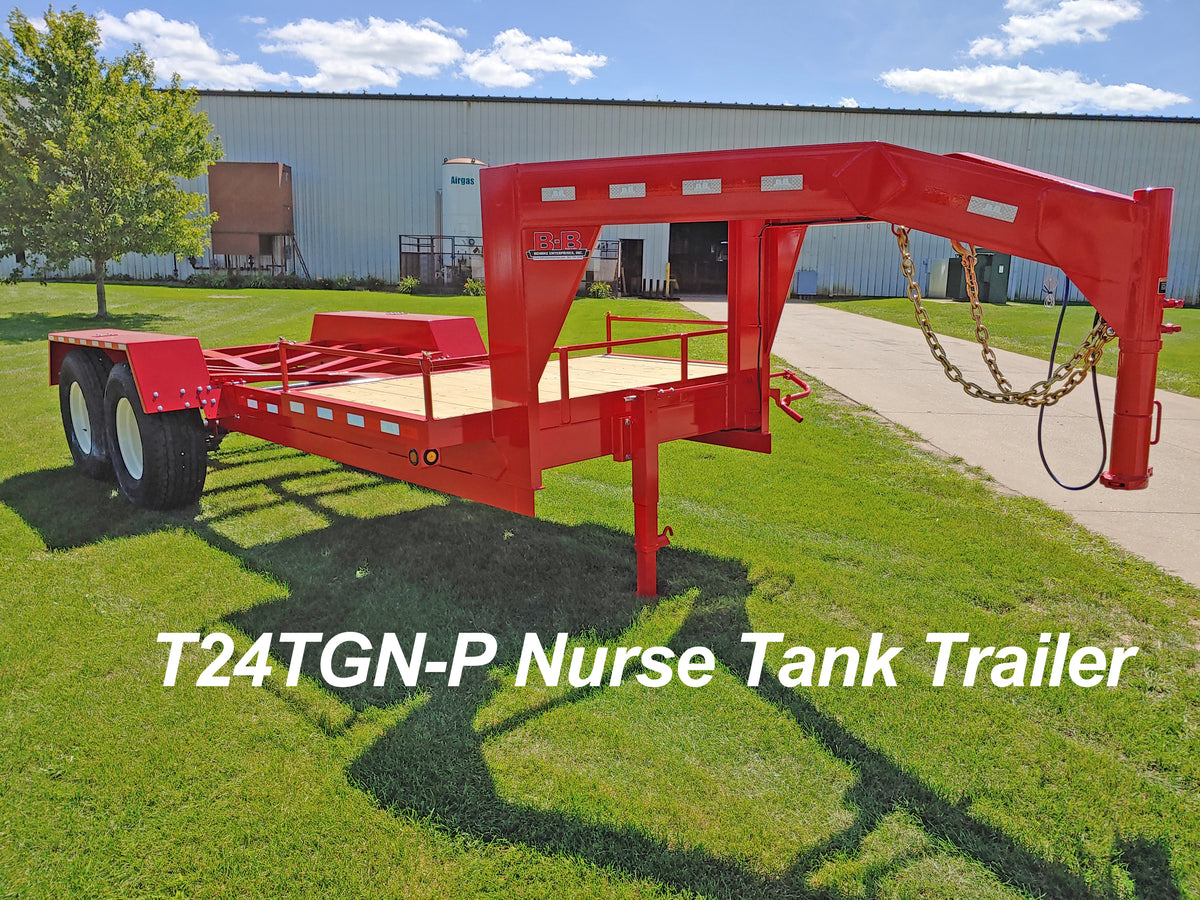Behnke 24,000 lb. Tank Trailer (2,000-2,200 gal. Tank)