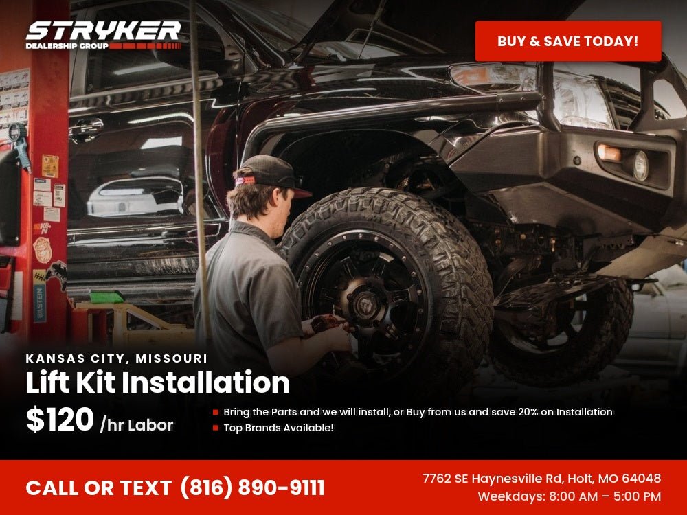 Lift Kit Installation at Trailer Town Ocala, FL