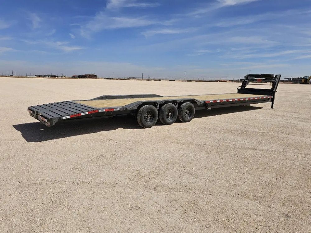 40' Horizon EWZ Gooseneck Equipment Trailer - (3) 7K Axles 15126