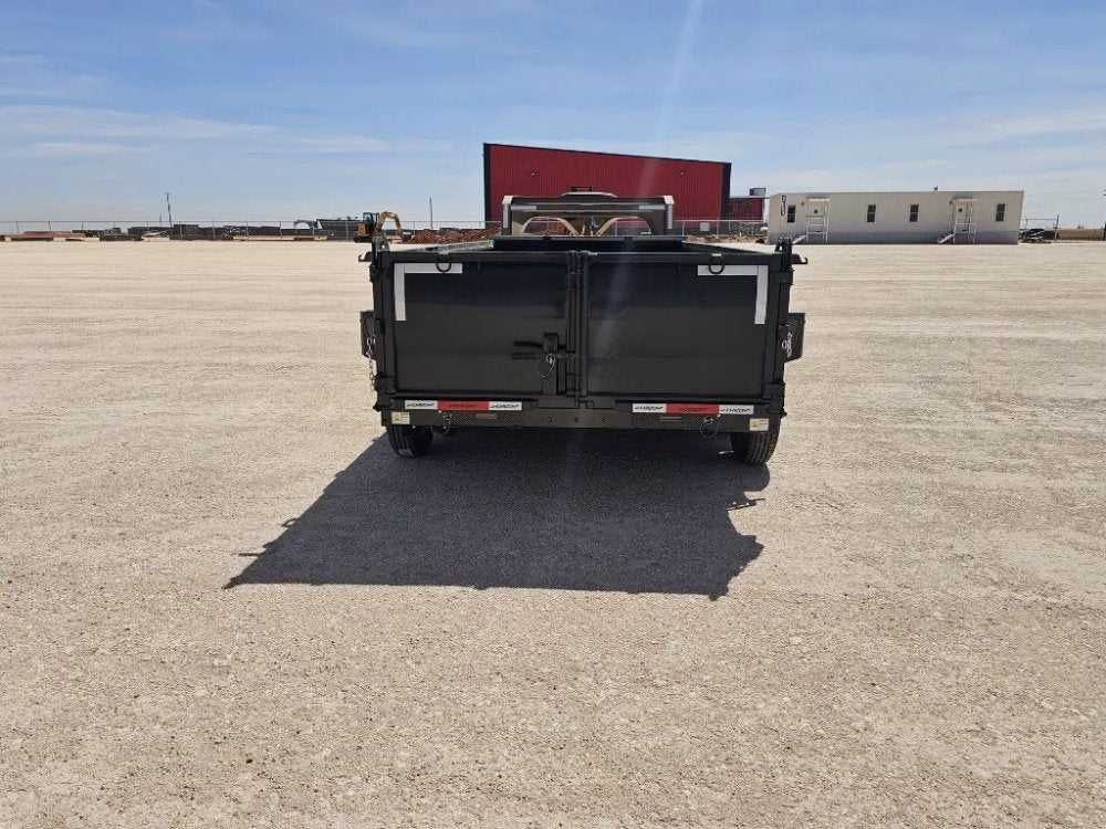 16' Horizon LZ7 Gooseneck Dump Trailer 30" Side Walls - (2) 7K Axles 16651