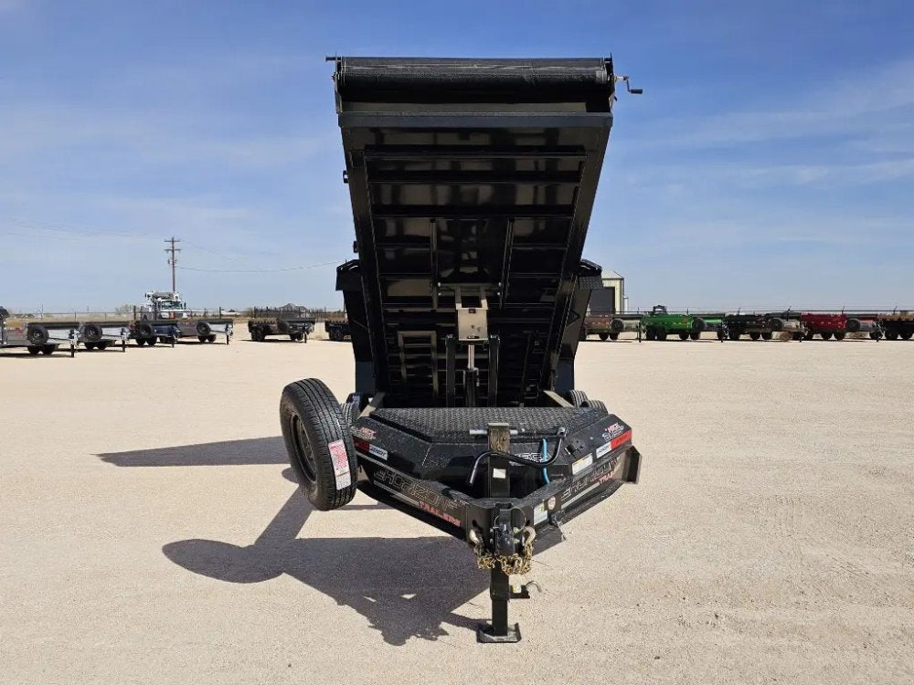 14' Horizon EZ7 Bumper Pull Dump Trailer 19" Sides - (2) 7K Axles 15863