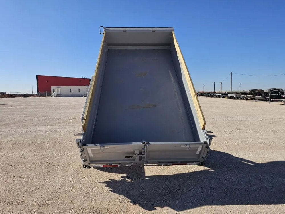 14' Horizon EZ7 Bumper Pull Dump Trailer 19" Sides - (2) 7K Axles 15294