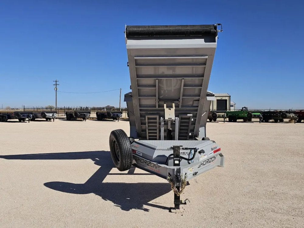 14' Horizon EZ7 Bumper Pull Dump Trailer 19" Sides - (2) 7K Axles 15294