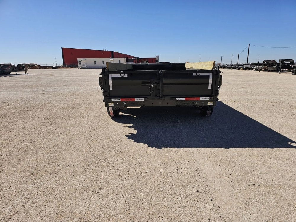 14' Horizon EZ7 Bumper Pull Dump Trailer 19" Sides - (2) 7K Axles 15861
