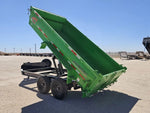 14' Horizon LZ7 Bumper Pull Dump Trailer 30" Side Walls - (2) 7K Axles 15931