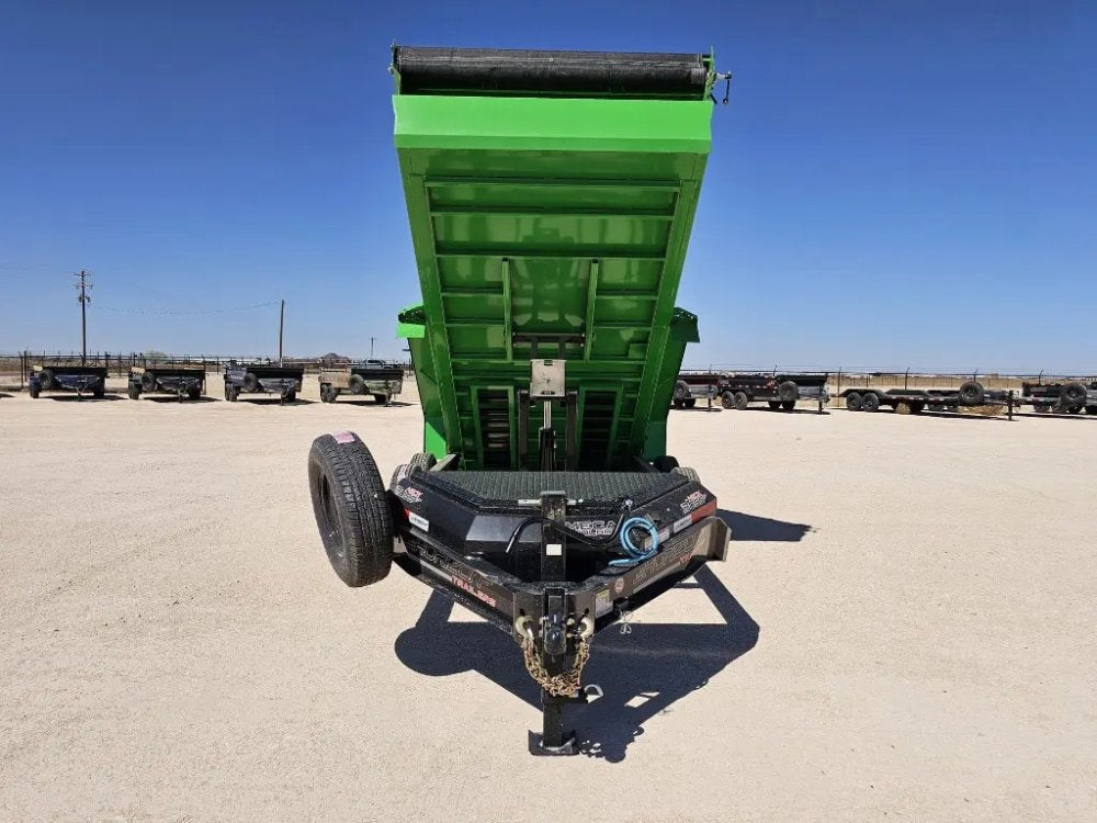 14' Horizon LZ7 Bumper Pull Dump Trailer 30" Side Walls - (2) 7K Axles 15931