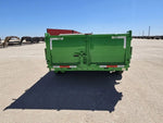 14' Horizon LZ7 Bumper Pull Dump Trailer 30" Side Walls - (2) 7K Axles 15931