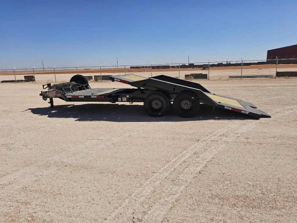 22' Horizon HET Bumper Pull Equipment Tilt Trailer Drive Over Fenders - (2) 10K Axles 16820