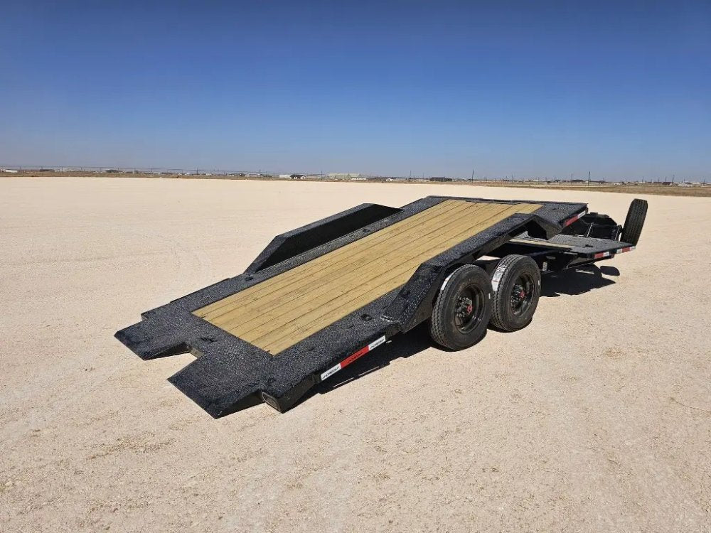 22' Horizon HET Bumper Pull Equipment Tilt Trailer Drive Over Fenders - (2) 10K Axles 16820