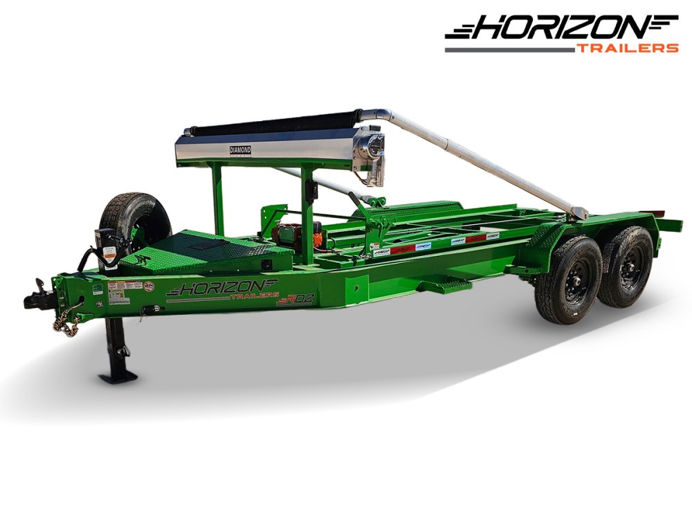 14' Horizon RDZ Bumper Pull Roll Off Base Trailer - (2) 7K Axles 11931